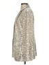Ann Taylor LOFT Metallic Gold Blazer Size 4 - photo 5
