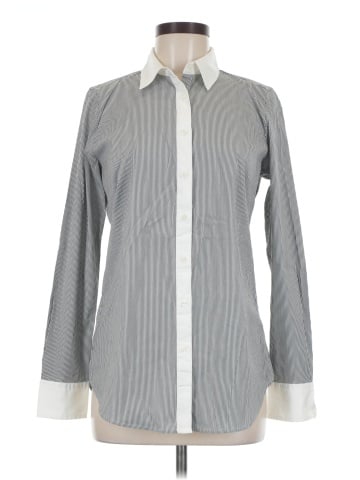 Ann Taylor Long Sleeve Button-Down Shirt (view 1)