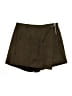 Zara Basic Solid Brown Green Skort Size S - photo 1