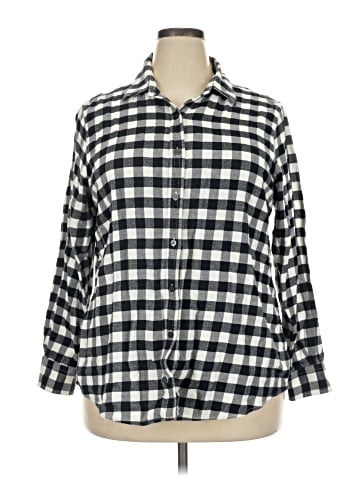 Lands' End Long Sleeve Button-Down Shirt (view 1)
