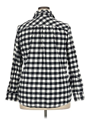 Lands' End Long Sleeve Button-Down Shirt (view 2)