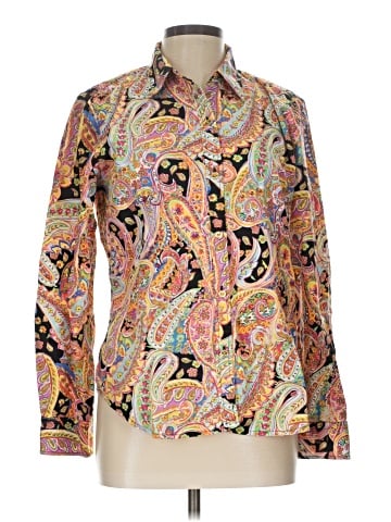 Chaps Long Sleeve Blouse (view 1)