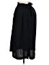 H&M 100% Polyester Solid Black Formal Skirt Size 2 - photo 1