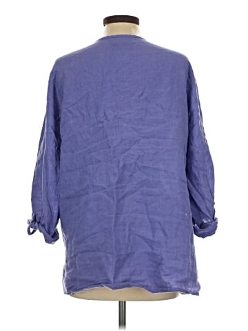 Flax 3/4 Sleeve Blouse (view 2)