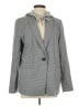 Susan Graver Houndstooth Gray Blazer Size L - photo 1