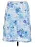 Exact Change Floral Blue Casual Skirt Size 9 - photo 1