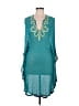 Calypso St. Barth Teal Kimono One size - photo 1