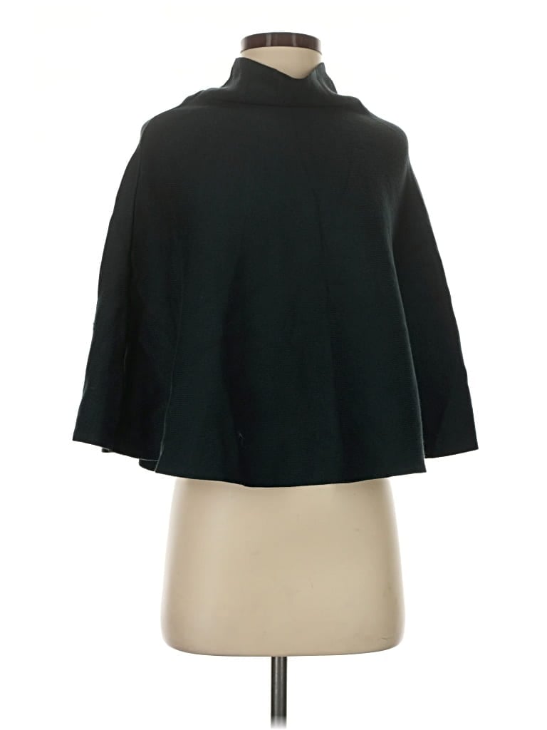 Pre-owned Assorted Brands Poncho In Black