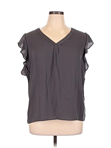 Philosophy Republic Clothing Short Sleeve Blouse (view 1)