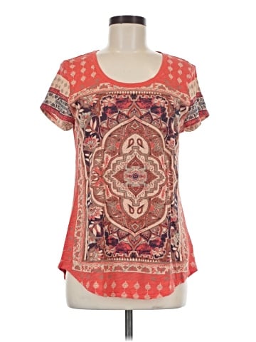 Lucky Brand Short Sleeve Blouse (view 1)