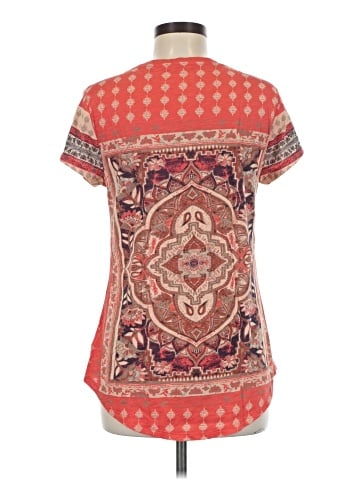 Lucky Brand Short Sleeve Blouse (view 2)