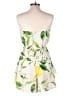 Express Tropical Yellow Tan Cocktail Dress Size S - photo 2