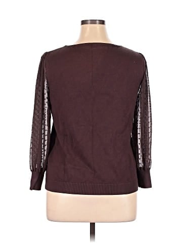 Adrianna Papell 3/4 Sleeve Top (view 2)