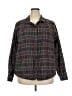 L.L.Bean 100% Cotton Plaid Gray Fleece Size 2X - photo 1