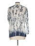 Chico's 100% Linen Tie-dye Blue Pullover Sweater Size Lg (2) - photo 2