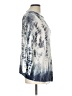 Chico's 100% Linen Tie-dye Blue Pullover Sweater Size Lg (2) - photo 4