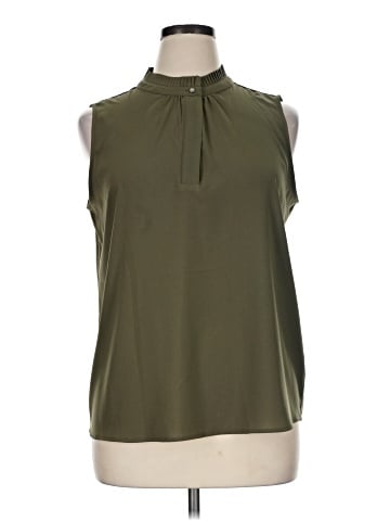 Calvin Klein Sleeveless Blouse (view 1)