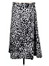 Cato Animal Print Silver Casual Skirt Size L - photo 1