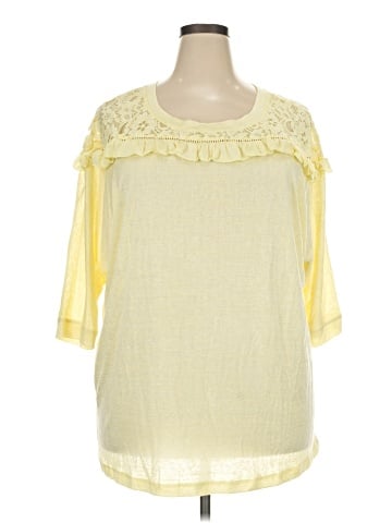 Suzanne Betro 3/4 Sleeve T-Shirt (view 1)
