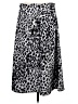 Cato Animal Print Silver Casual Skirt Size L - photo 2