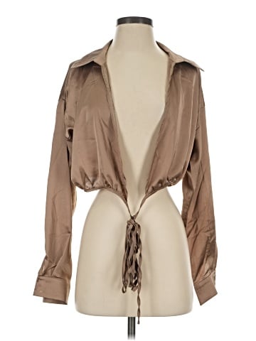 Missguided Long Sleeve Blouse (view 1)