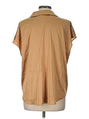Worthington Short Sleeve Blouse (view 2)