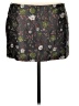 Forever 21 100% Polyester Floral Black Formal Skirt Size L - photo 1