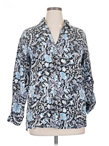 Tahari 3/4 Sleeve Blouse (view 1)