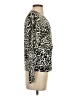 Liz Claiborne 100% Cotton Animal Print Ivory Pullover Sweater Size P Petite - photo 4