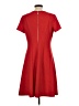 Alyx 100% Polyester Solid Red Casual Dress Size 12 - photo 2