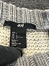 H&M Chevron-herringbone Gray Pullover Sweater Size L - photo 7