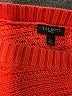 Talbots 100% Cotton Red Pullover Sweater Size Lg Petite - photo 4