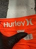 Hurley 100% Recycled Polyester Color Block Orange Board Shorts Size 7 - photo 3