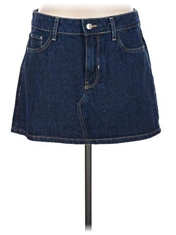 Zara Denim Skirt (view 1)