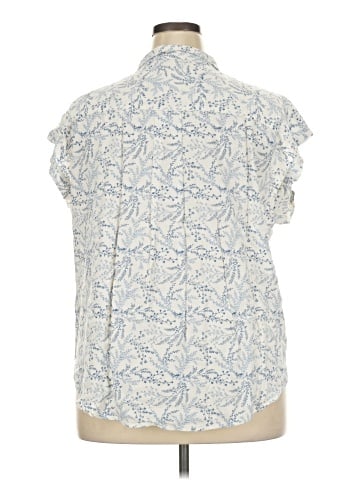 Jachs Girlfriend Short Sleeve Blouse (view 2)