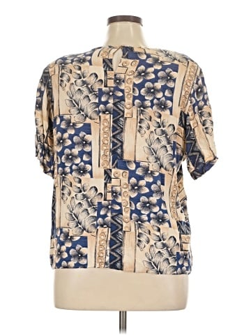 Sag Harbor Short Sleeve Blouse (view 2)