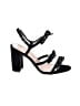 J.Crew 100% Leather Black Sandals Size 7 1/2 - photo 1