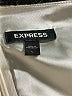 Express 100% Polyester Floral Silver Casual Dress Size L - photo 4