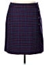 Talbots Plaid Blue Casual Skirt Size 10 Petite - photo 1