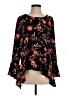 Gibson Black Long Sleeve Blouse Size S - photo 1