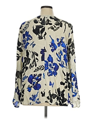 Karen Kane Long Sleeve Blouse (view 2)