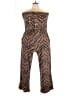 No Boundaries Chevron-herringbone Brown Jumpsuit Size 3X - photo 1