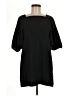 Cos 100% Polyester Solid Black Casual Dress Size 8 - photo 1