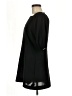 Cos 100% Polyester Solid Black Casual Dress Size 8 - photo 5