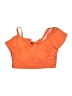 Torrid Orange Swimsuit Top Size 2X Plus (2) - photo 1