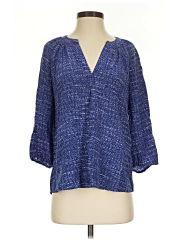Joie 3/4 Sleeve Silk Top (view 1)