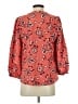D&Co. Red 3/4 Sleeve Blouse Size XS - photo 2