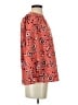 D&Co. Red 3/4 Sleeve Blouse Size XS - photo 4