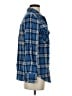 XXI 100% Cotton Plaid Blue Long Sleeve Button-Down Shirt Size S - photo 4