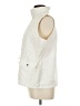 Chico's 100% Polyester Ivory Vest Size Lg (2) - photo 5